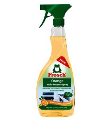 Univerzálny povrchový čistiaci sprej, 500 ml, FROSCH, pomaranč