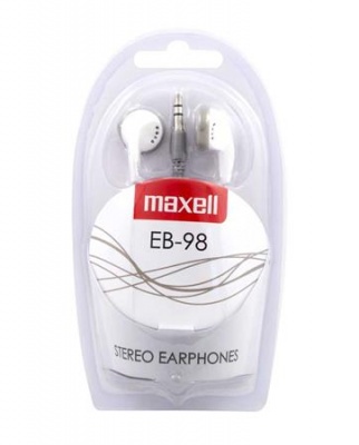 Slúchadlá, MAXELL "Ear Buds 98", biela