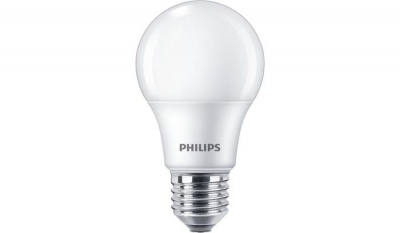 LED žiarovka, E27, guľa, 8W, 806lm, 4000K, A60, PHILIPS "CorePro"