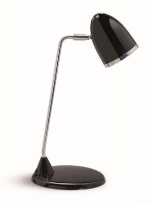 Stolová lampa, LED, MAUL "Starlet", čierna